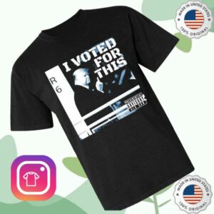 kenny Oldrow Store Merch Shop I Voted For This Tees