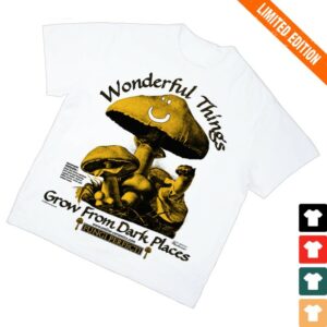 kenny Online Ceramics Merch Saprotrophic Mushrooms White Tee0