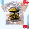 kenny Online Ceramics Merch Store Saprotrophic Mushrooms Tie Dye Shirt