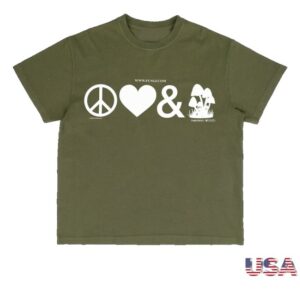 kenny Online Ceramics Merch Store Shroom Your Face Dark Olive Shirts