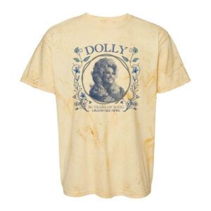kenny Opry Merch Store Opry X Dolly Parton Wildflower Colorblast T Shirt