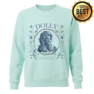 kenny Opry Merch Store Opry X Dolly Parton Wildflower Pullover Crew
