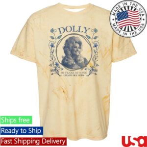 kenny Opry Shop Merch Opry X Dolly Parton Wildflower Colorblast T Shirt
