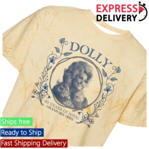 kenny Opry Shop Merch Opry X Dolly Parton Wildflower Colorblast T Shirte