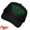 Pale Chord Store Merch Buried In Jade Green Print Black Mesh Trucker Hat