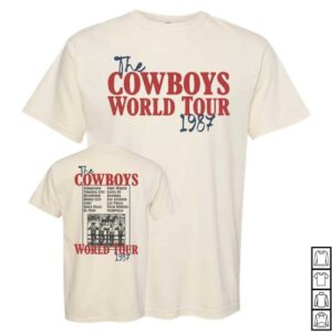 Palmetto Moon Store Merch Shop Dash Forward Cowboys World Tour T-Shirts