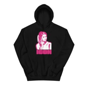 kenny Paris Hilton Store Merch Icon Hoodie Black