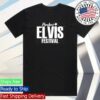 kenny Parkes Elvis Festival Merch 2025 Black White Logo Shirt