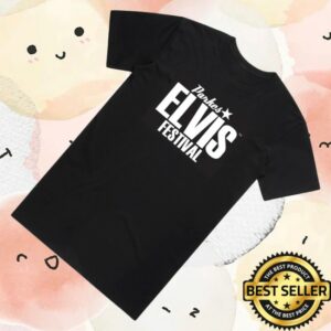 kenny Parkes Elvis Festival Merch 2025 Black White Logo Shirt1