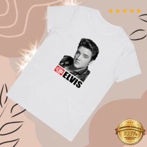 kenny Parkes Elvis Festival Merch 2025 White Elvis Shirt1