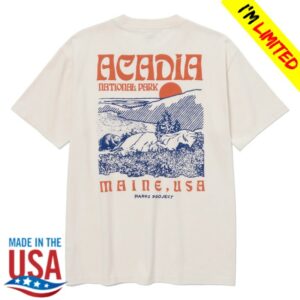 Parks Project Merch Acadia Puff Print Tee