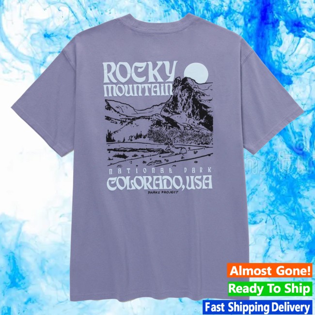 Parks Project Merch Rocky Mountain Puff Print Tee 3 Parks Project Merch Rocky Mountain Puff Print Tee
