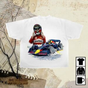 kenny Parlay Clothing Merch Store F1 Tee Front N Backa