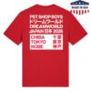 kenny Pet Shop Boys Merch Japan 2026 Red T Shirt