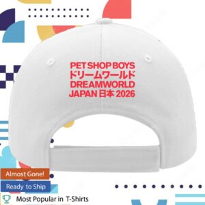 kenny Pet Shop Boys Merch Japan 2026 White Cap1