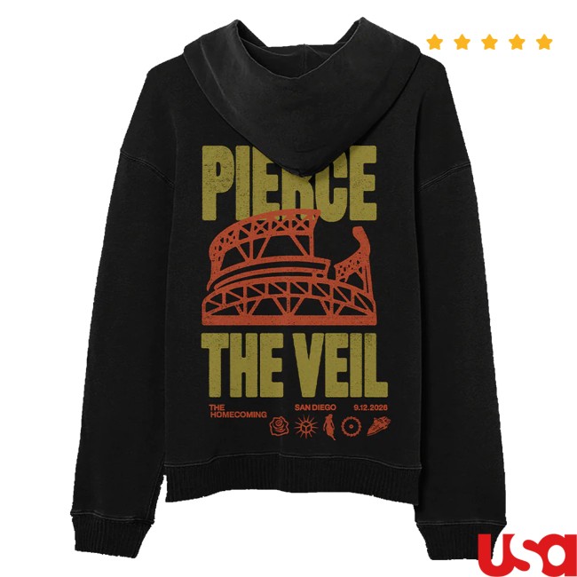 Pierce The Veil Store Merch The Homecoming Hoodie 3 Pierce The Veil Store Merch The Homecoming Hoodie