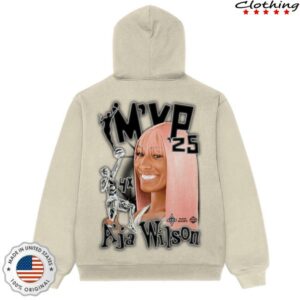 kenny Playa Society Merch Shop Store Playa Society 2025 Wnba Mvp A'ja Hoodie
