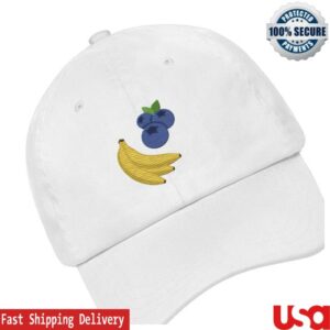 kenny Polychrome Goods Store Merch Banana Blueberry Smoothie Embroidered Hats