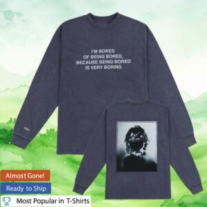 kenny Popcorn Store Merch Shop Neutral Society Snow Wash Im Bored Ls Tee