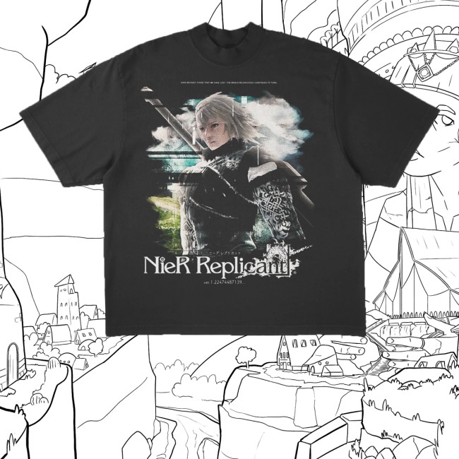kenny Prestige Merch Supply Nier Replicant The Protagonist Shirt kenny Prestige Merch Supply Nier Replicant The Protagonist Shirt