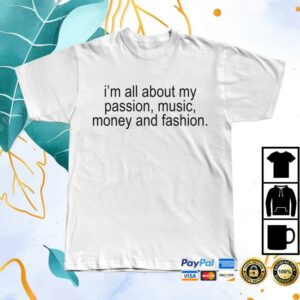 kenny Purereign Clothing Merch Store All About My Passion Tee