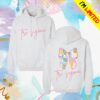 Purple & Pearls Merch Store Patched Bow Hoodie
