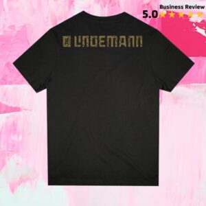 kenny Rammstein Merch Store Goldener Kopf Shirt