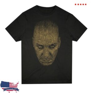 kenny Rammstein Merch Store Goldener Kopf Shirts