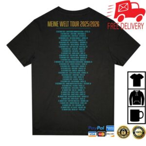 kenny Rammstein Merch Store Meine Welt Tour Shirt