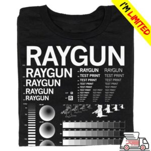 kenny Raygun Merch Raygun Screenprint Test Tee