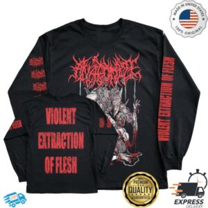 Reality Fade Merch Shop Anatomize Violent Extraction Of Flesh Long Sleeve
