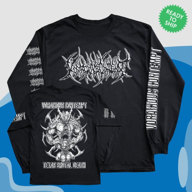 Reality Fade Merch Shop Voracious Contempt Ripped Long Sleeve 3 Reality Fade Merch Shop Voracious Contempt Ripped Long Sleeve