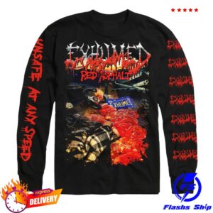 kenny Relapse Records Merch Store Exhumed Red Asphalt Longsleeve