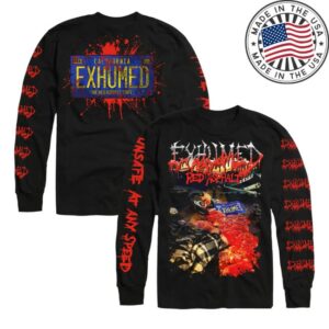 kenny Relapse Records Merch Store Exhumed Red Asphalt Longsleevess kenny Relapse Records Merch Store Exhumed Red Asphalt Longsleevess