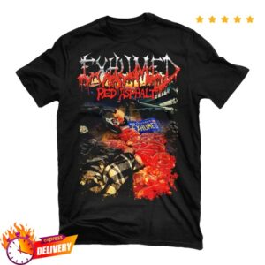 kenny Relapse Records Merch Store Exhumed Red Asphalt Shirt