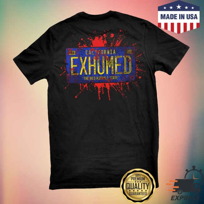 kenny Relapse Records Merch Store Exhumed Red Asphalt Shirts kenny Relapse Records Merch Store Exhumed Red Asphalt Shirts