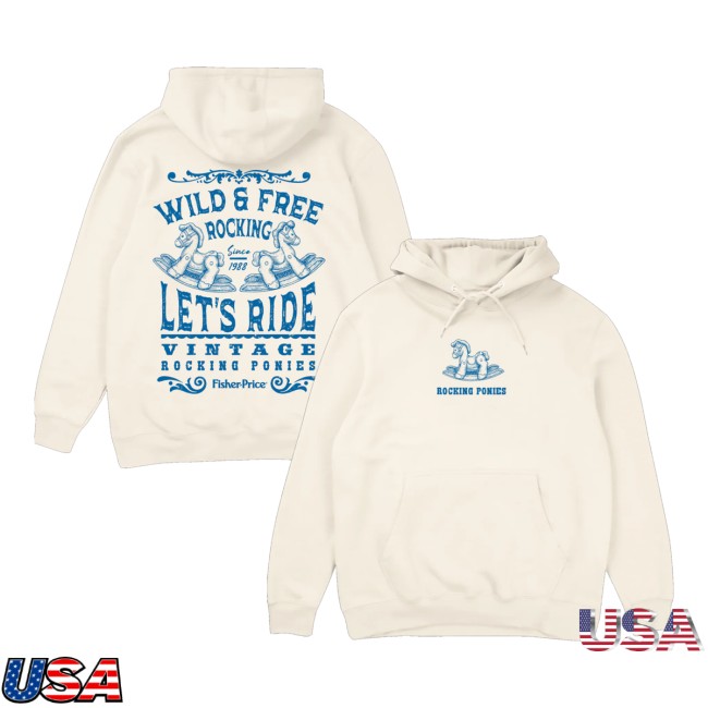 Retrokid Merch Store Fisher Price Rocking Ponies Hoodie 5 Retrokid Merch Store Fisher Price Rocking Ponies Hoodie