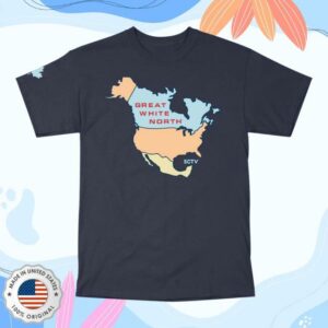 kenny Retrokid Merch Store Sctv Great White North T Shirt Navy