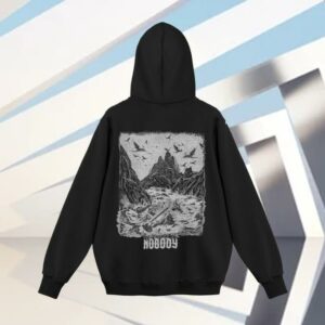 kenny Riot Division Merch Store Nobody Hoodie Rd Nbdh Blacka