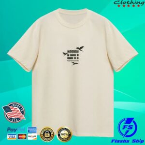 kenny Riot Division Merch Store Nobody T Shirt Rd Nbdts White