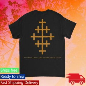 Rise Records Merch Store Crucifiction Scream Black Shirt