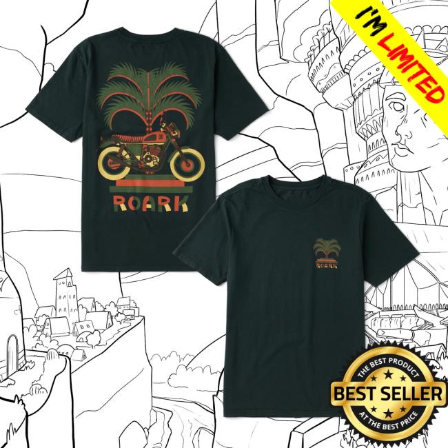 kenny Roark Merch Store Moto Palm Premium Tee Washed Blackaa kenny Roark Merch Store Moto Palm Premium Tee Washed Blackaa