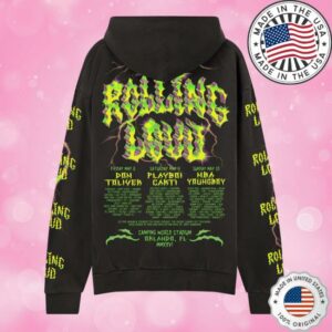 kenny Rolling Loud Merch Store Rl 2026 Exclusive Line Up Hoodiea
