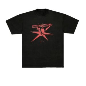 Roman Candle Merch Store Fire In The Night Sky Shirt