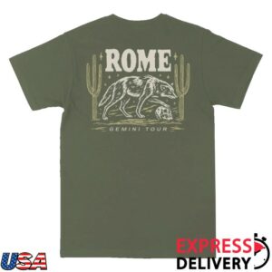 Rome Merch Store Coyote Tour Tee