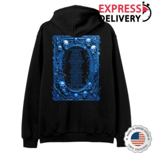 kenny SAU The Offspring Merch Shop Store Sitting Skeleton 2026 Tour Hoodie