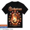 Sabaton Merch Store Flags Of Europe 2025 Tour Shirt