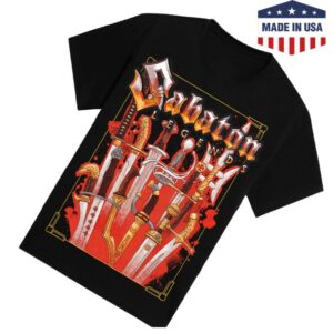 Sabaton Merch Store The Legendary Swords Shirt