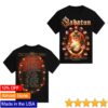 Sabaton Store Merch Flags Of Europe 2025 Tour T-Shirt