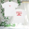 kenny Samm Henshaw Merch Store Icbw Shirt Red Textss